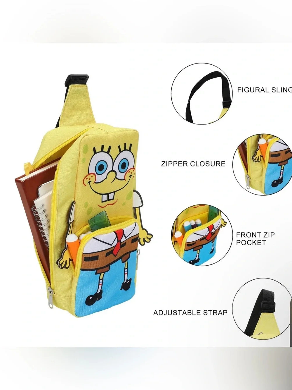 Bioworld x Nickelodeon Spongebob Sling Bag